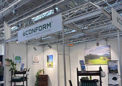 CONFORM-Messestand in Halle 1 auf der REHACARE 2026